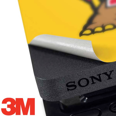 University of Maryland Terps Yellow PS4 Slim Bundle Skin