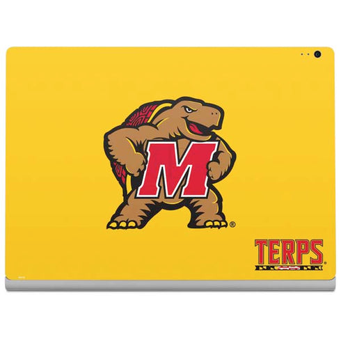 University of Maryland Terps Yellow Surface Book 2 13.5in Skin