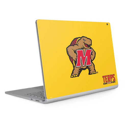 University of Maryland Terps Yellow Surface Book 2 15in Skin