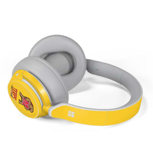 University of Maryland Terps Yellow Surface Headphones Skin