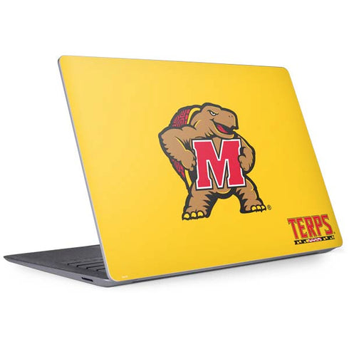 University of Maryland Terps Yellow Surface Laptop 3 13.5in Skin