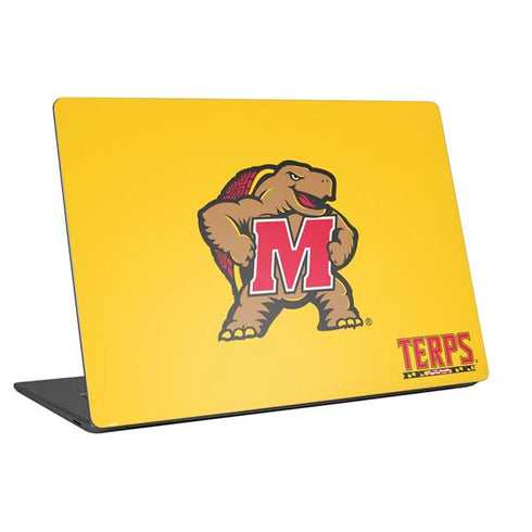 University of Maryland Terps Yellow Universal Laptop 11in (8.8 x 6.2in) Skin