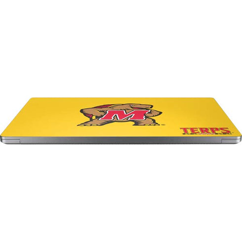 University of Maryland Terps Yellow Universal Laptop 11in (8.8 x 6.2in) Skin