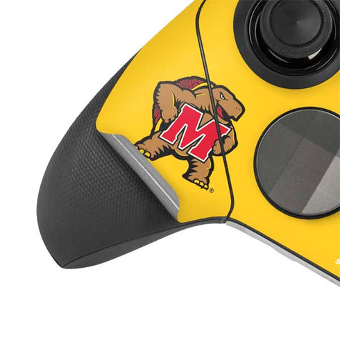 University of Maryland Terps Yellow Xbox Elite Wireless Controller Series 2 Skin