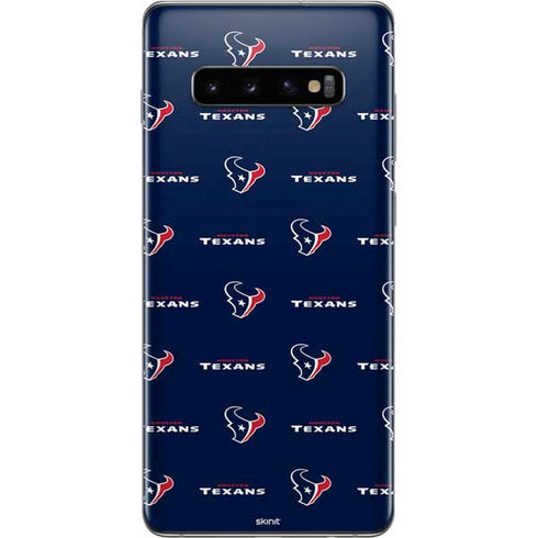 NFL Houston Texans Blitz Series Galaxy S10 Plus Skin