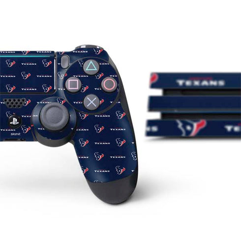 NFL Houston Texans Blitz Series PS4 Pro Bundle Skin