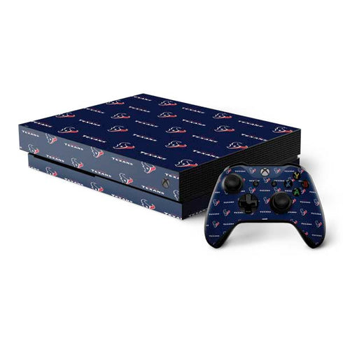 NFL Houston Texans Blitz Series Xbox One X Bundle Skin