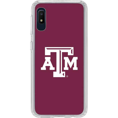 Texas A&M University TAM Galaxy A10e Clear Case