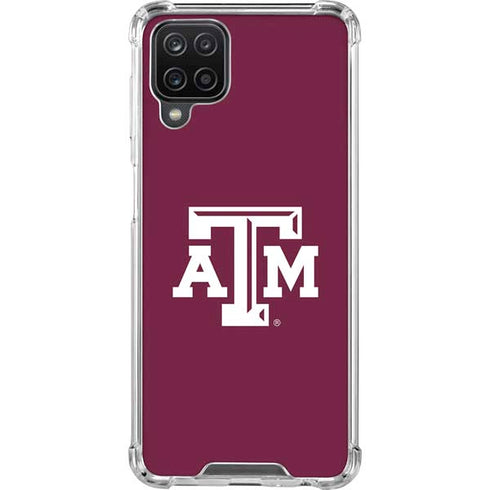 Texas A&M University TAM Galaxy A12 Clear Case