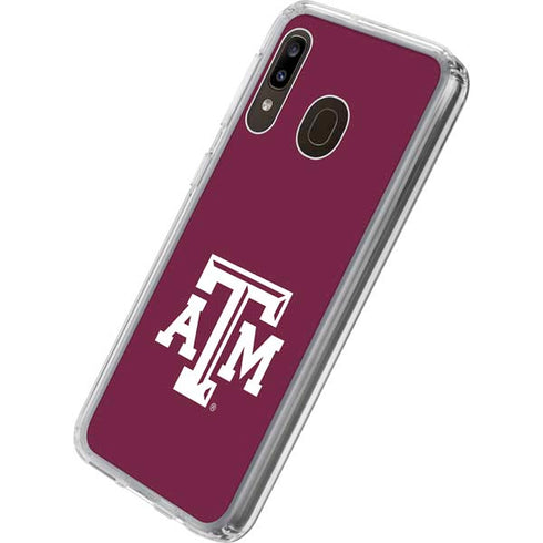 Texas A&M University TAM Galaxy A20 Clear Case
