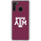 Texas A&M University TAM Galaxy A21 Clear Case