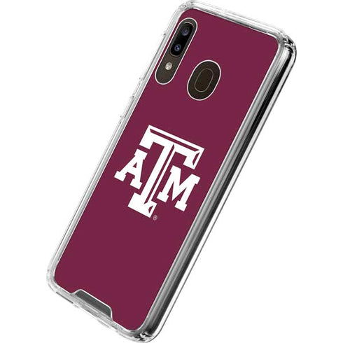 Texas A&M University TAM Galaxy A30 Clear Case