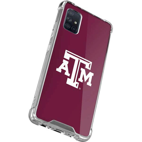 Texas A&M University TAM Galaxy A71 5G Clear Case