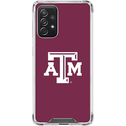 Texas A&M University TAM Galaxy A72 5G Clear Case