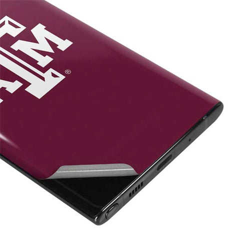 Texas A&M University TAM Galaxy Note 10 Plus Skin