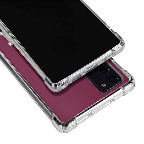 Texas A&M University TAM Galaxy Note20 5G Clear Case