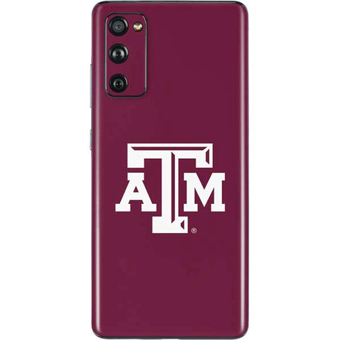 Texas A&M University TAM Galaxy S20 Fan Edition Skin