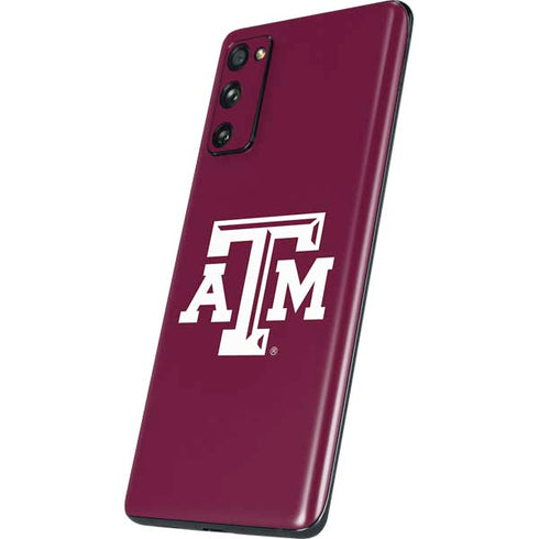 Texas A&M University TAM Galaxy S20 Fan Edition Skin