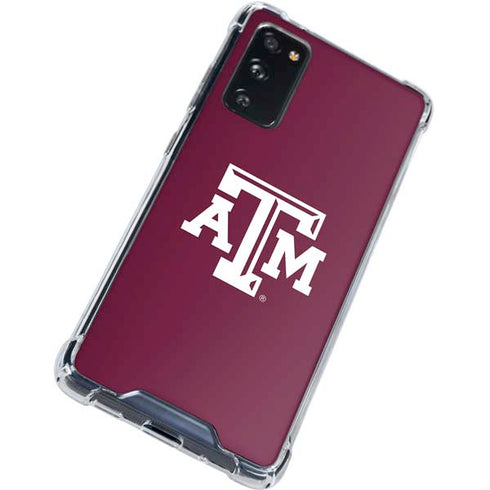 Texas A&M University TAM Galaxy S20 FE Clear Case