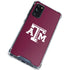 Texas A&M University TAM Galaxy S20 FE Clear Case