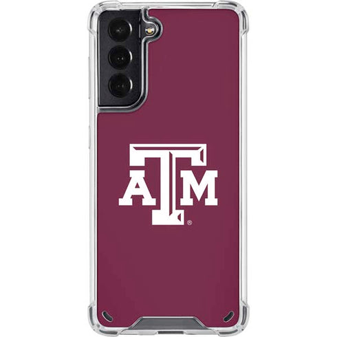Texas A&M University TAM Galaxy S21 5G Clear Case