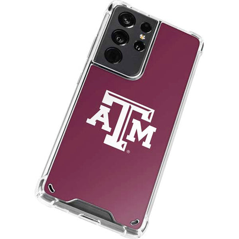 Texas A&M University TAM Galaxy S21 Ultra 5G Clear Case