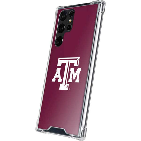 Texas A&M University TAM Galaxy S22 Ultra Clear Case