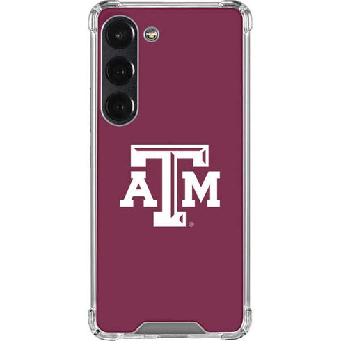 Texas A&M University TAM Galaxy S23 Clear Case