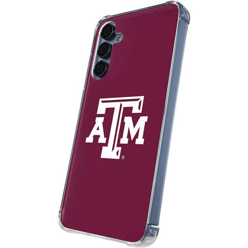 Texas A&M University TAM Galaxy S24 Clear Case
