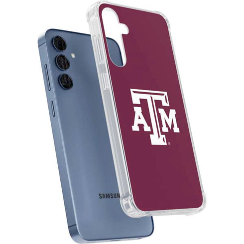 Texas A&M University TAM Galaxy S24 Clear Case