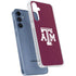 Texas A&M University TAM Galaxy S24 Clear Case