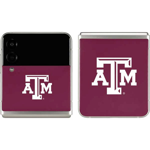 Texas A&M University TAM Galaxy Z Flip3 5G Skin