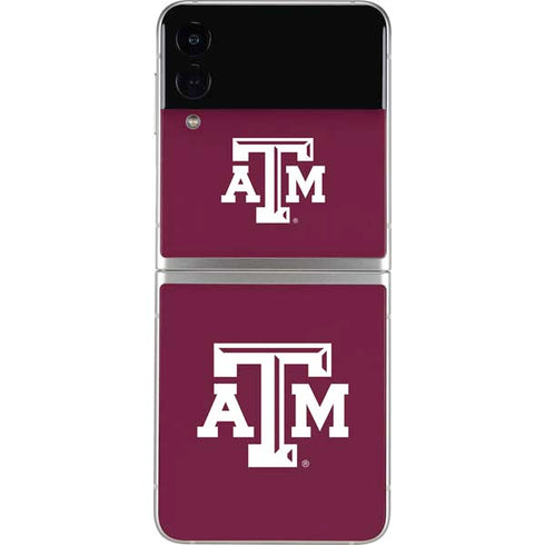 Texas A&M University TAM Galaxy Z Flip4 5G Skin
