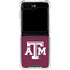Texas A&M University TAM Galaxy Z Flip5 5G Clear Case