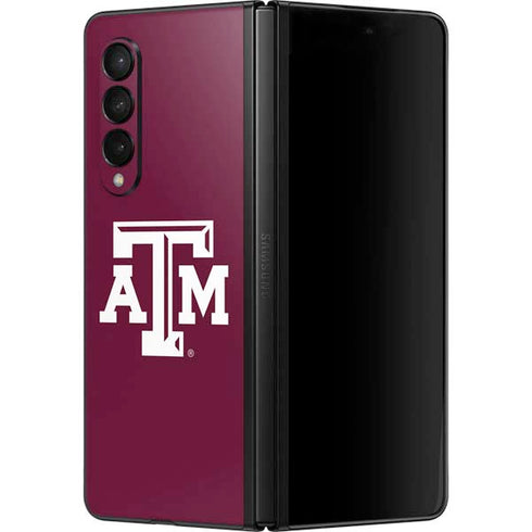 Texas A&M University TAM Galaxy Z Fold3 5G Skin