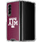 Texas A&M University TAM Galaxy Z Fold4 5G Clear Case