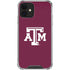 Texas A&M University TAM iPhone 12 Clear Case