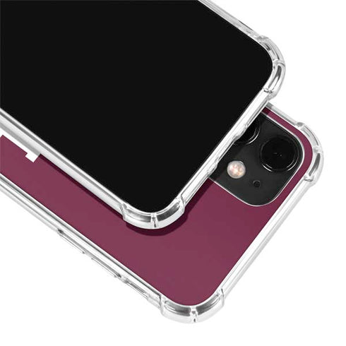 Texas A&M University TAM iPhone 12 Clear Case