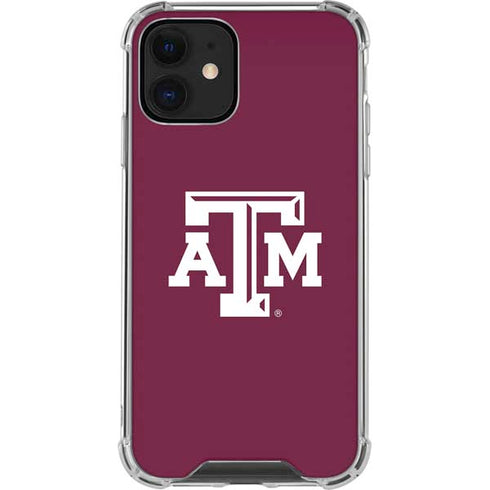 Texas A&M University TAM iPhone 12 Mini Clear Case