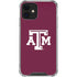 Texas A&M University TAM iPhone 12 Mini Clear Case