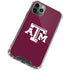 Texas A&M University TAM iPhone 12 Pro Clear Case