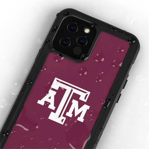 Texas A&M University TAM iPhone 12 Pro Max Waterproof Case