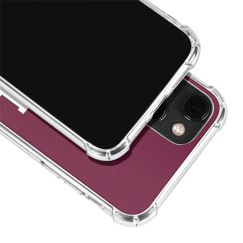 Texas A&M University TAM iPhone 14 Plus Clear Case