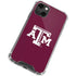 Texas A&M University TAM iPhone 14 Plus Clear Case