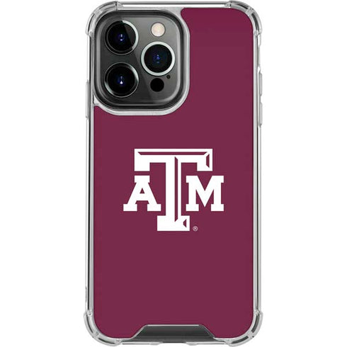 Texas A&M University TAM iPhone 14 Pro Clear Case