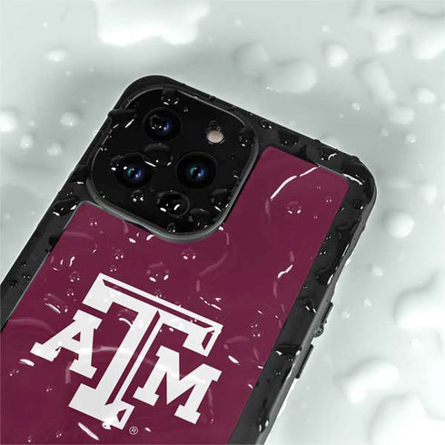 Texas A&M University TAM iPhone 14 Pro Max Waterproof Case