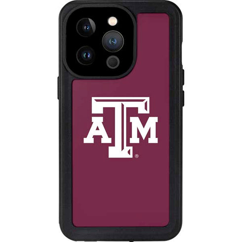 Texas A&M University TAM iPhone 14 Pro Waterproof Case