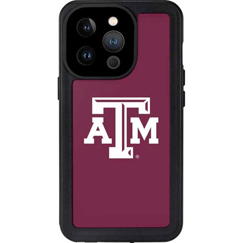 Texas A&M University TAM iPhone 15 Pro Waterproof Case