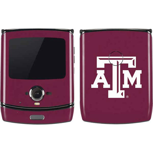 Texas A&M University TAM Motorola RAZR Skin