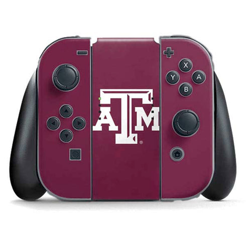 Texas A&M University TAM Nintendo Switch (2017-2021) Joy-Con Controller Skin